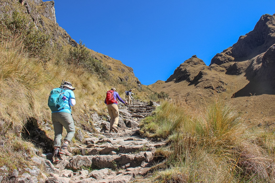 Inca Trail – On route of Warmiwanusca Pass