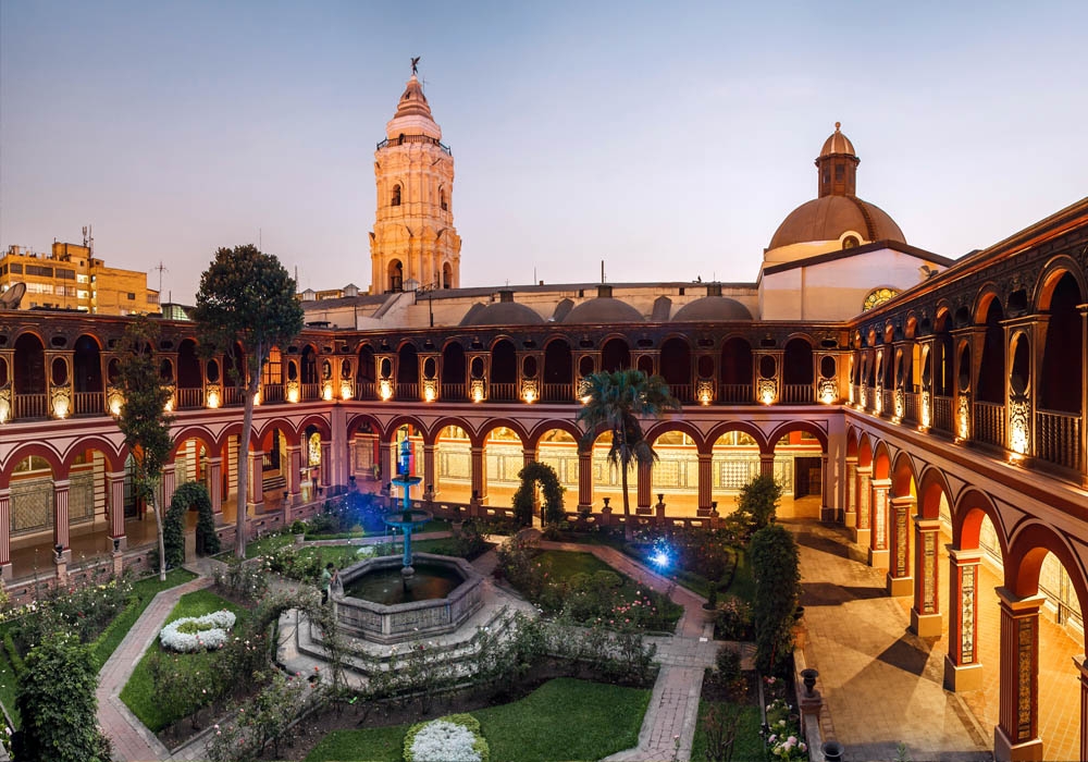 Santo Domingo Convent one of the most important religious buildings in Peru